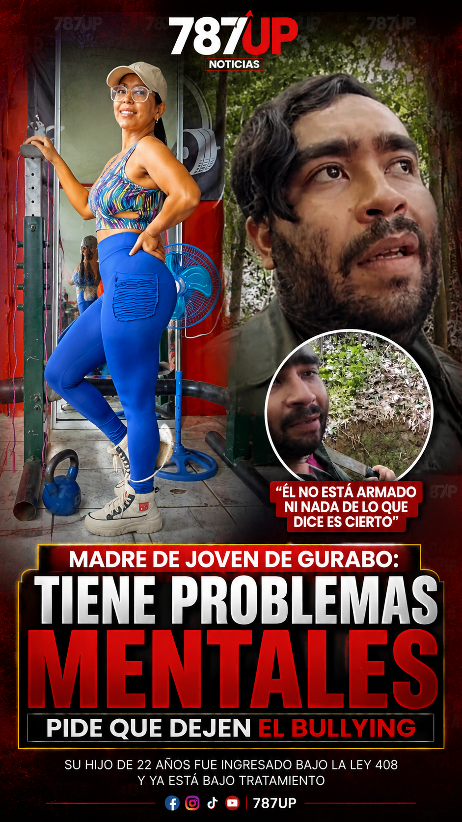 MADRE DE JOVEN DE GURABO: “TIENE PROBLEMAS MENTALES”; PIDE QUE DEJEN EL BULLYING