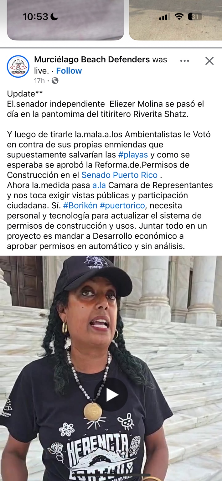 ELIEZER MOLINA CRITICA LA REFORMA DE PERMISOS TRAS SU APROBACIÓN EN EL SENADO