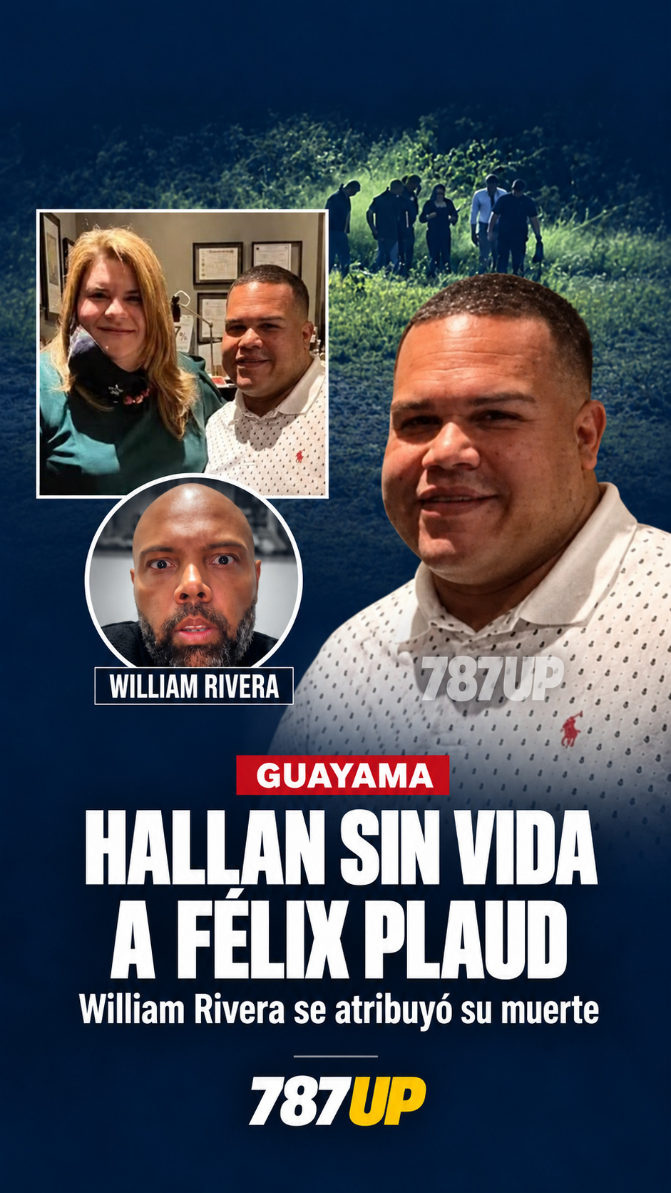 ALLEGADOS CONFIRMAN QUE EL CADÁVER HALLADO EN GUAYAMA ES EL DE FÉLIX PLAUD