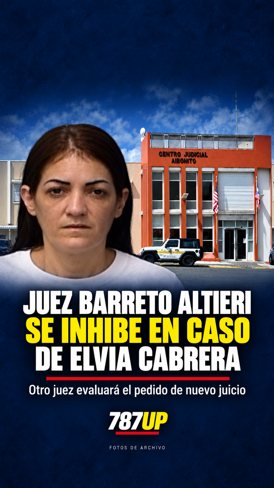 Juez Barreto Altieri se inhibe de petición de nuevo juicio de Elvia Cabrera