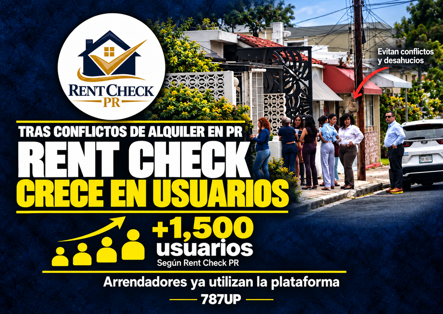 Rent Check PR gana terreno: más de 1,500 usuarios en Puerto Rico