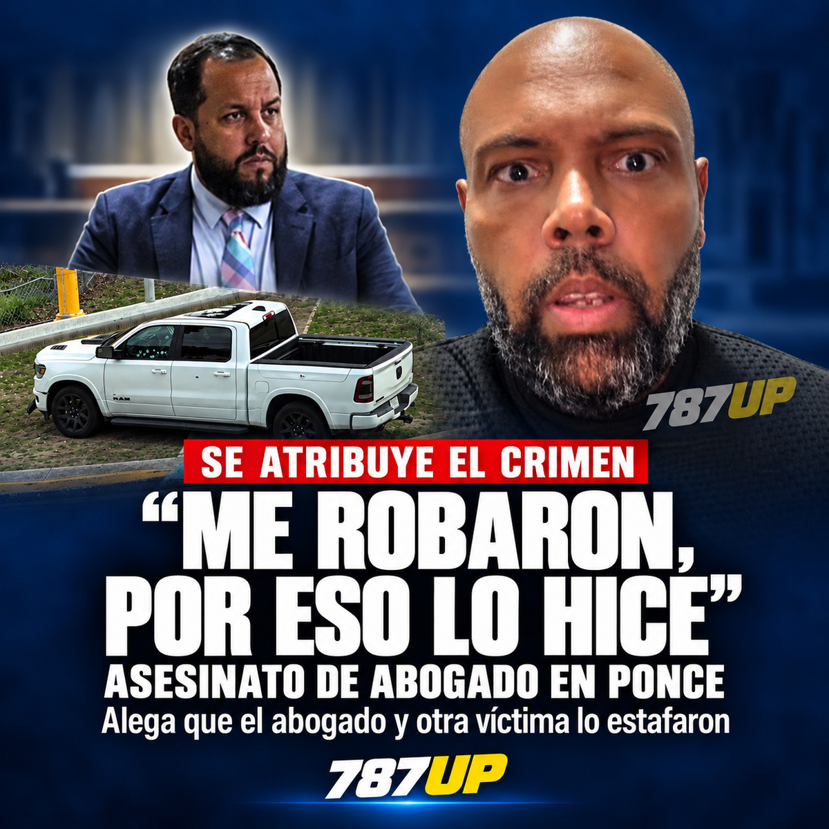 ¡WILLIAM SE ATRIBUYE CRIMEN DE ABOGADO EN PONCE!
